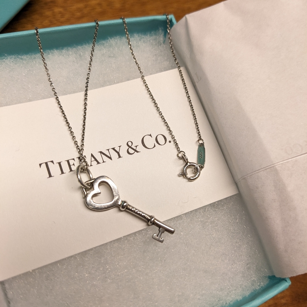 Tiffany Heart Key, in silver, Mini